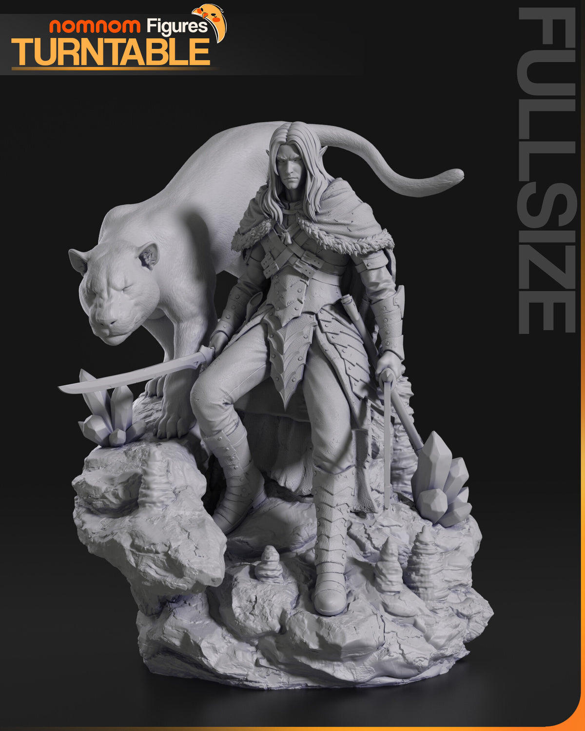 Drizzt Do'Urden — studio render 4