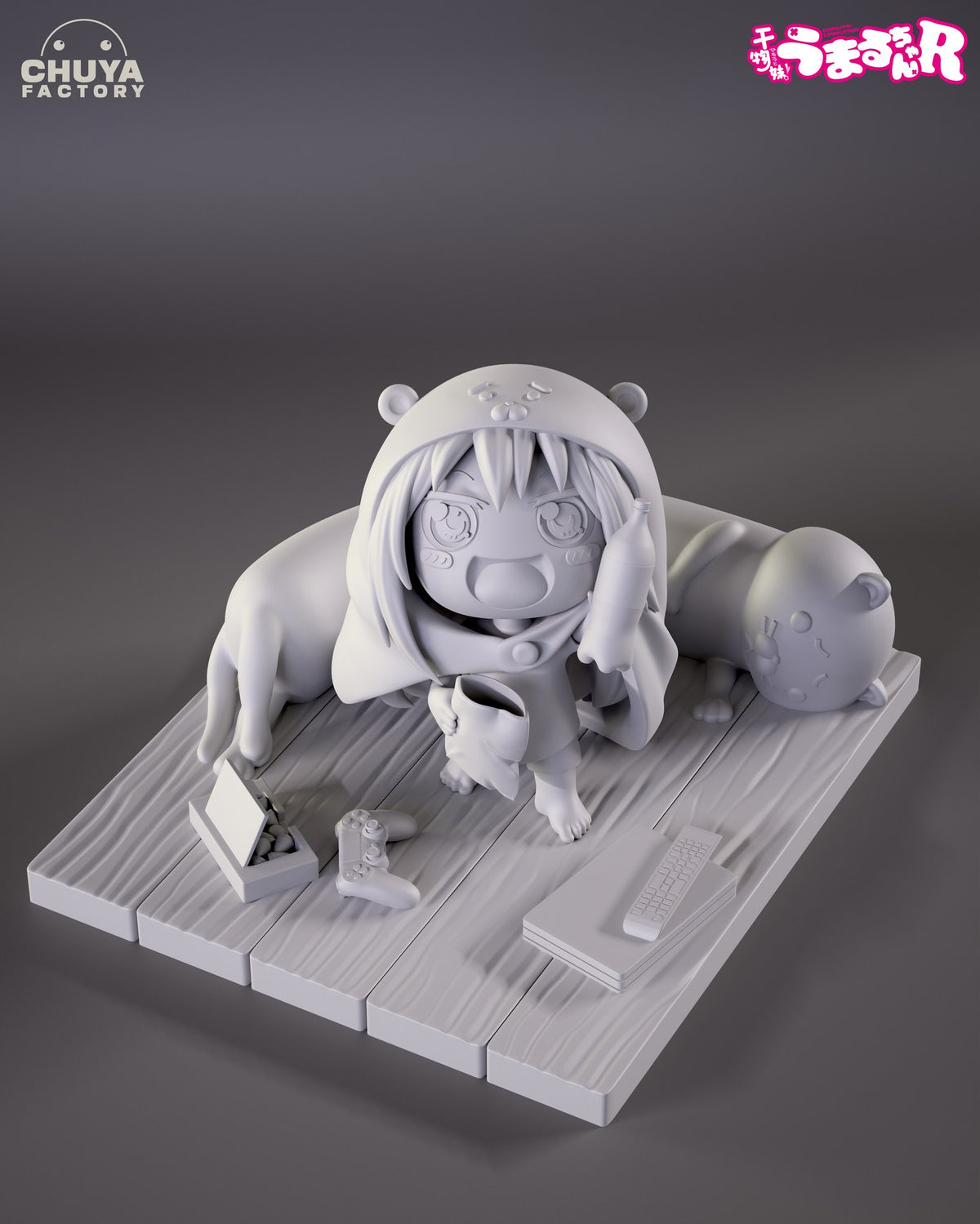 Umaru Doma (Himouto Umaru-chan) resin figure by Chuya Factory — studio render 9