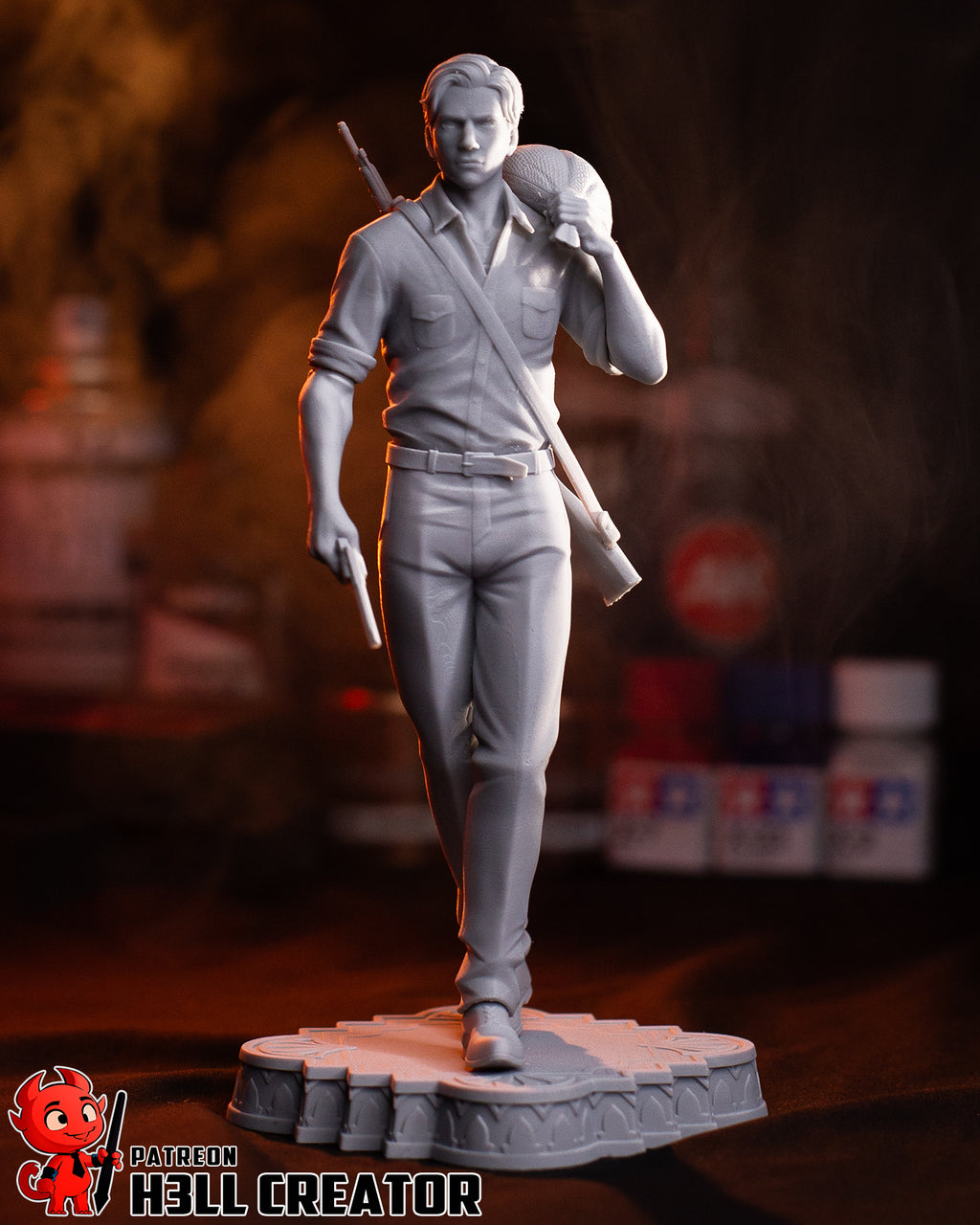 Enzo Favara (Mafia The Old Country) resin figure by h3LLcreator — studio render 14