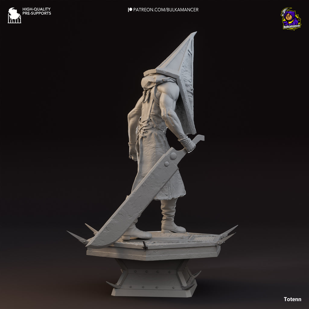 Pyramid Head (Silent Hill) resin figure by Bulkamancer — studio render 9