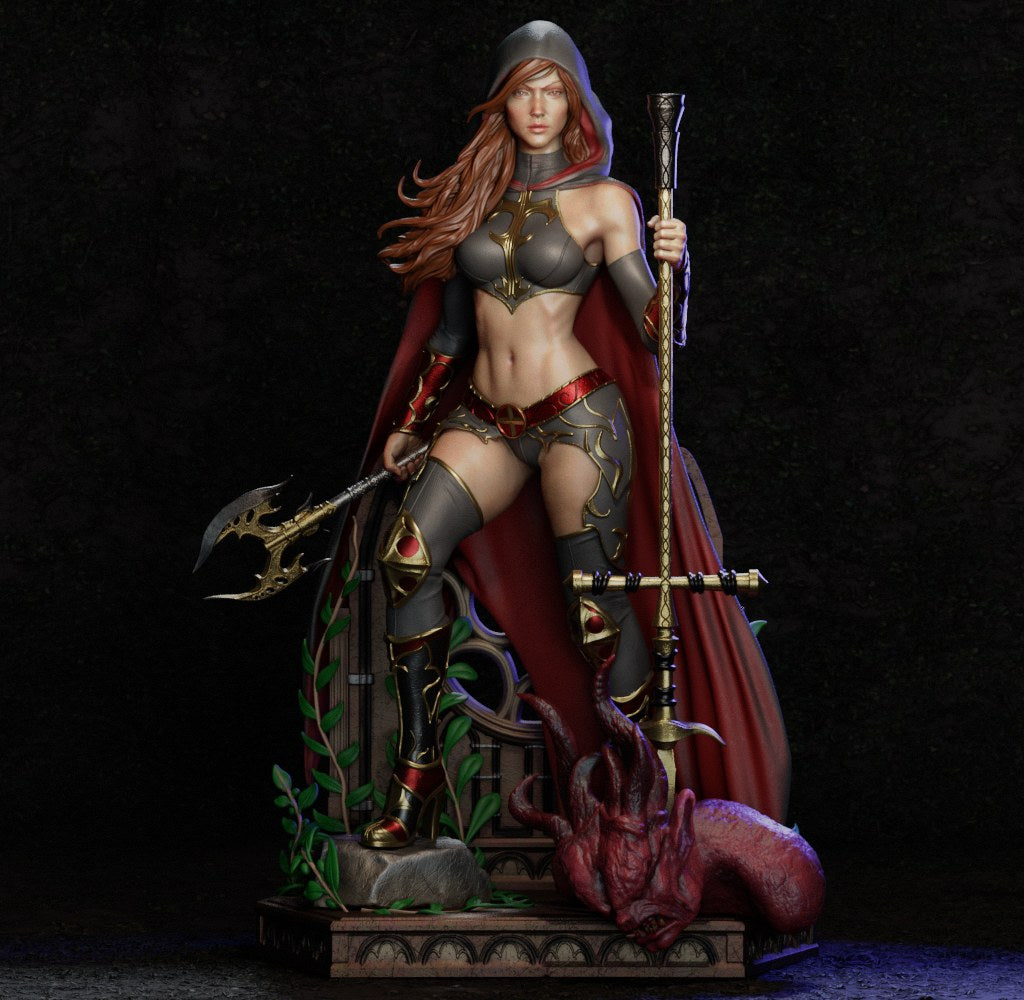Magdalena Top Cow Comics resin figure by CA 3D Studios — studio preview 3