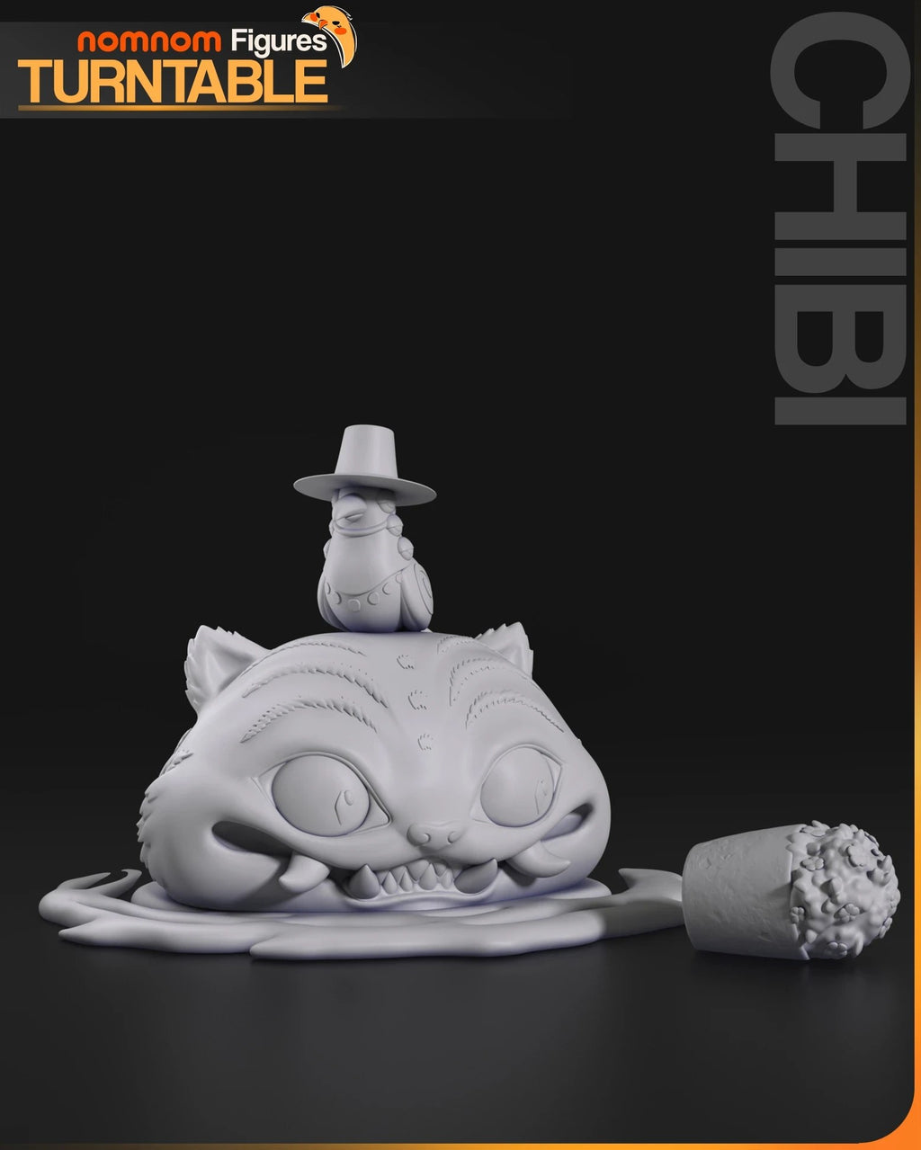 Derpy Tiger — studio render 4
