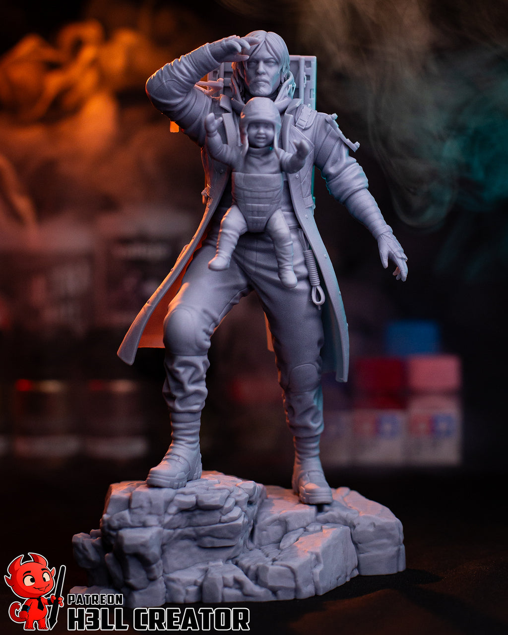 Sam Porter Bridges (Death Stranding) resin figure by h3LLcreator — studio render 12