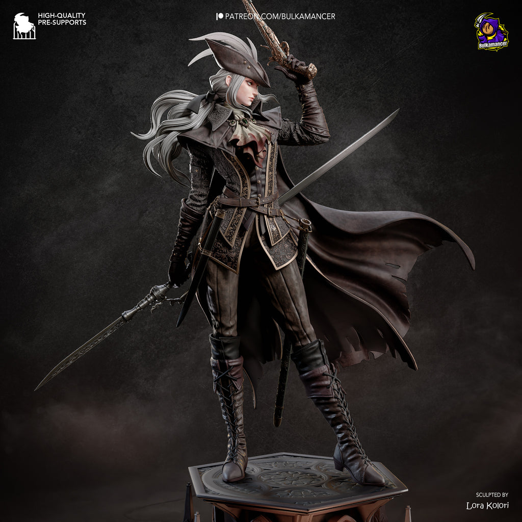 Lady Maria (Bloodborne) resin figure by Bulkamancer — studio render 10