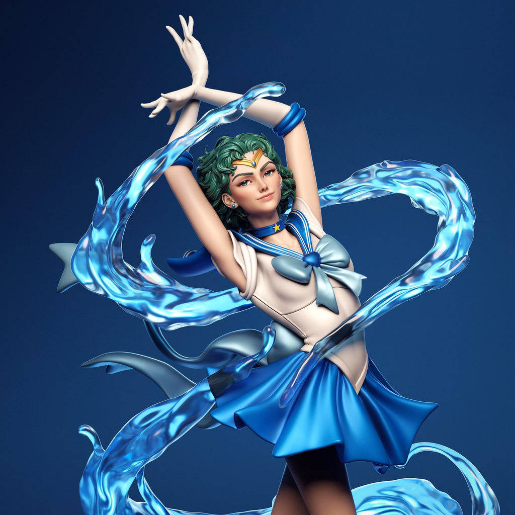 Sailor Mercury — studio render 1