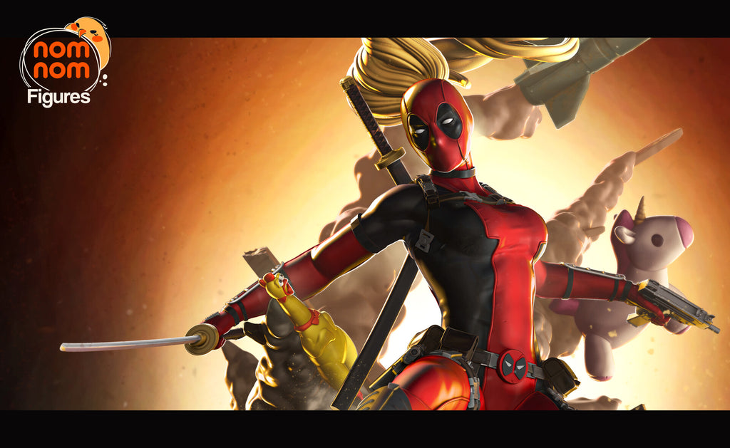 Lady Deadpool — studio render 2