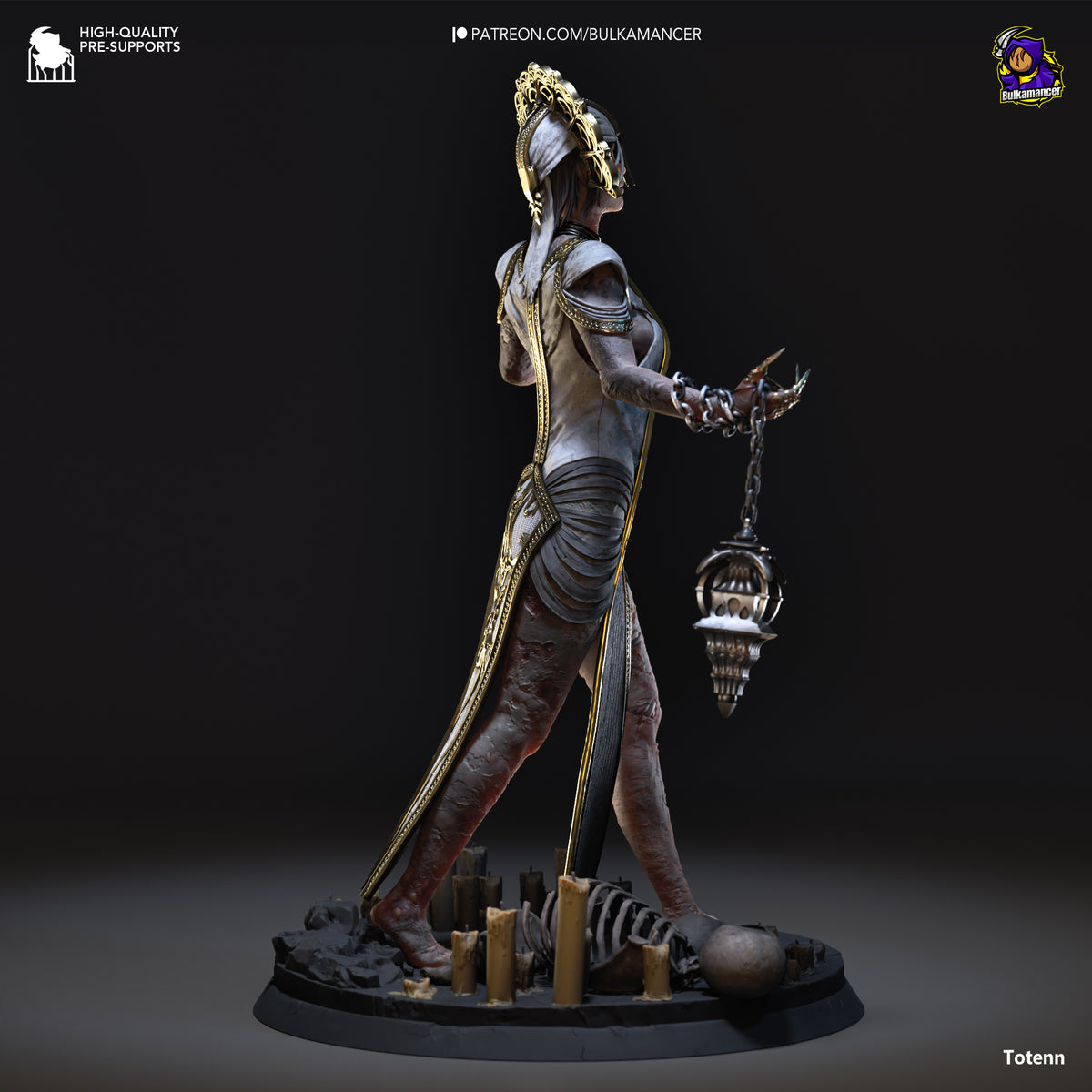 The Plague (Dead by Daylight) resin figure by Bulkamancer — studio render 3