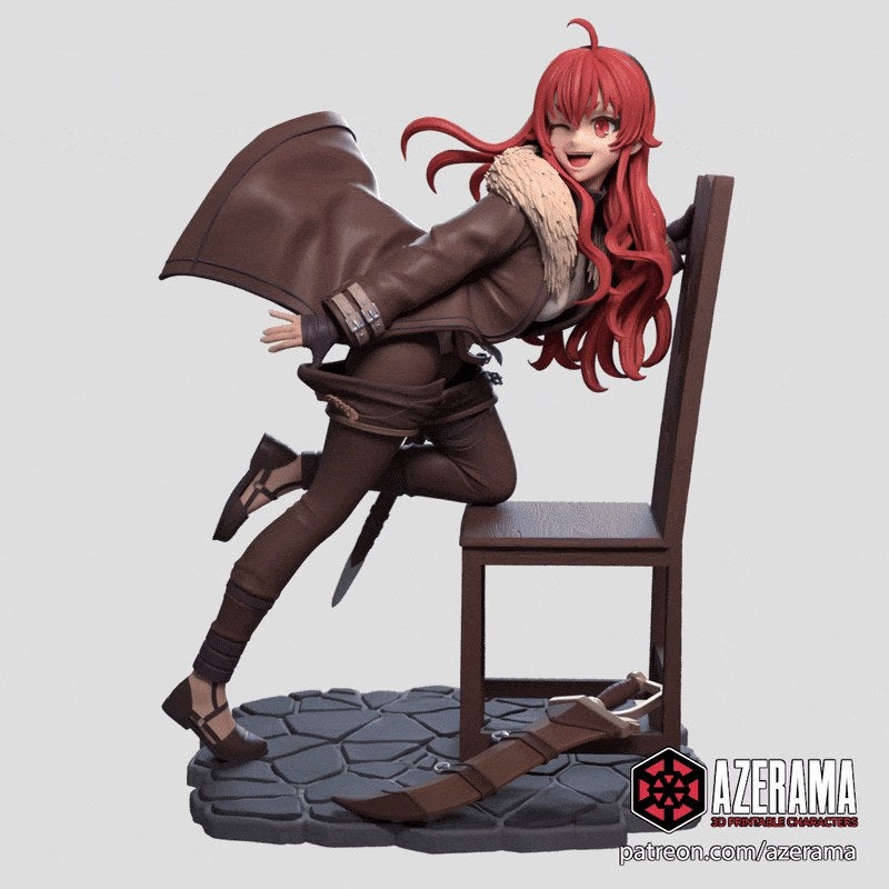 Eris Boreas Greyrat (Mushoku Tensei) resin figure by Azerama — studio render 1