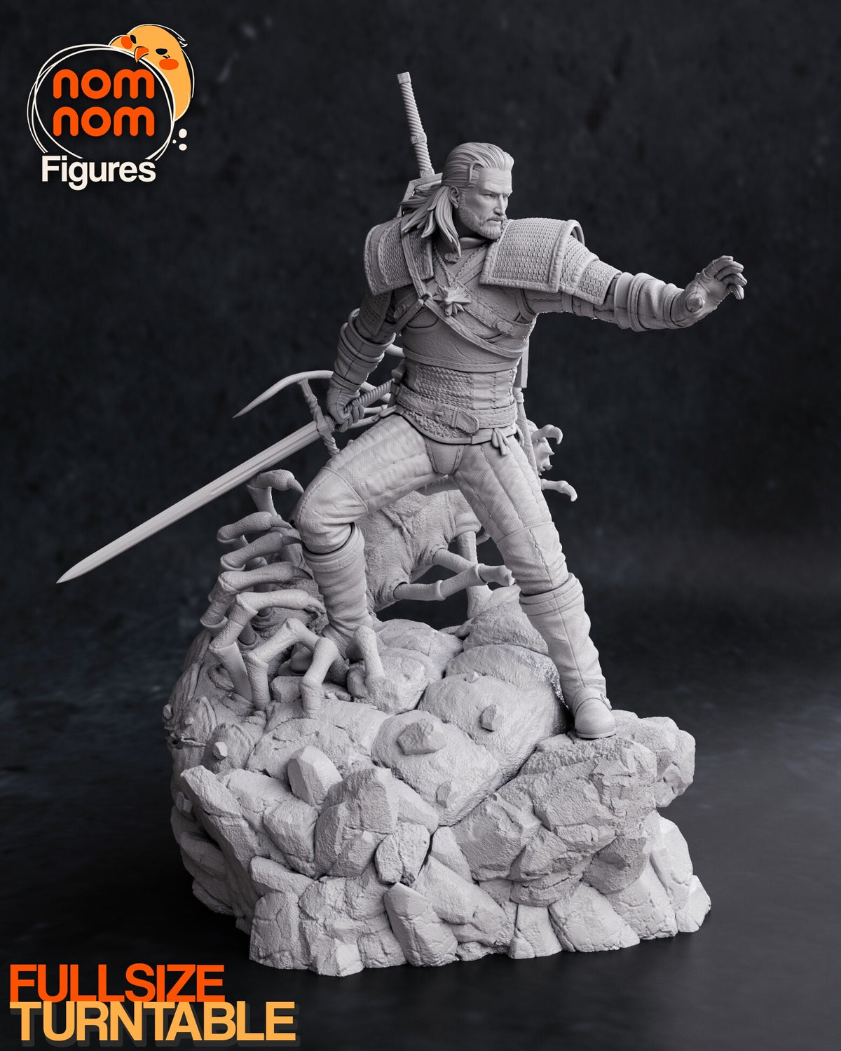 Geralt of Rivia — studio render 10