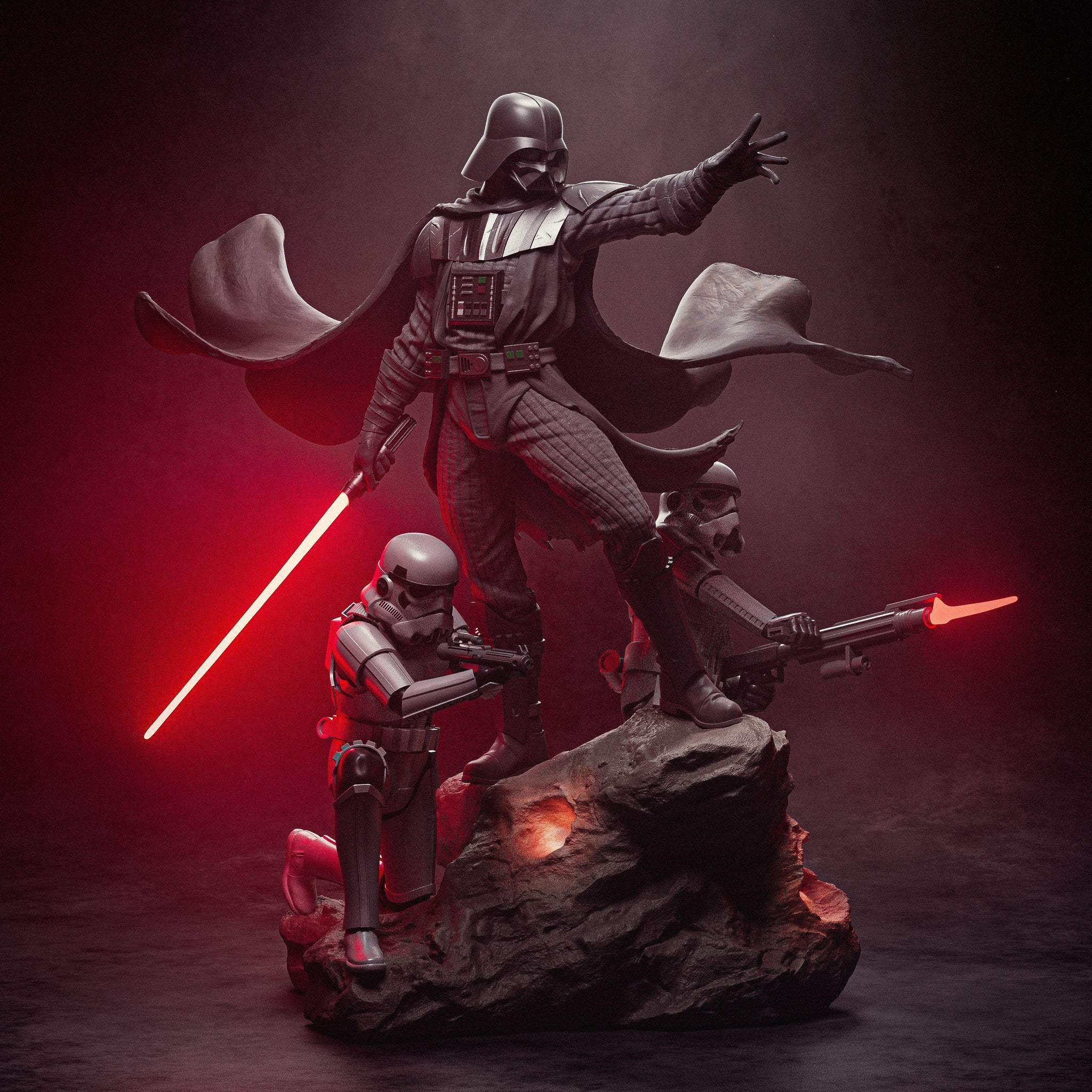 Darth Vader — studio render 4