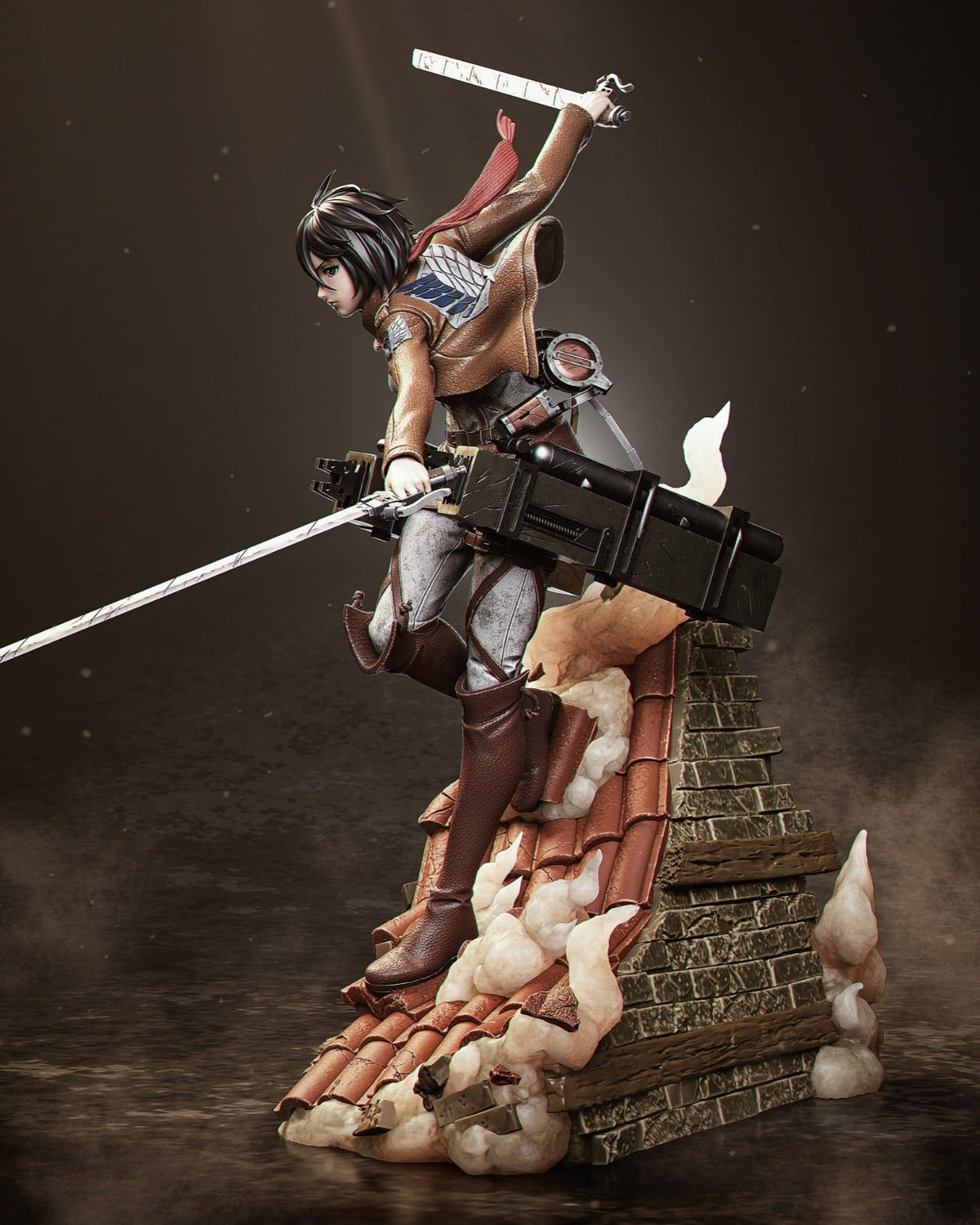 Mikasa Ackerman — studio render 5