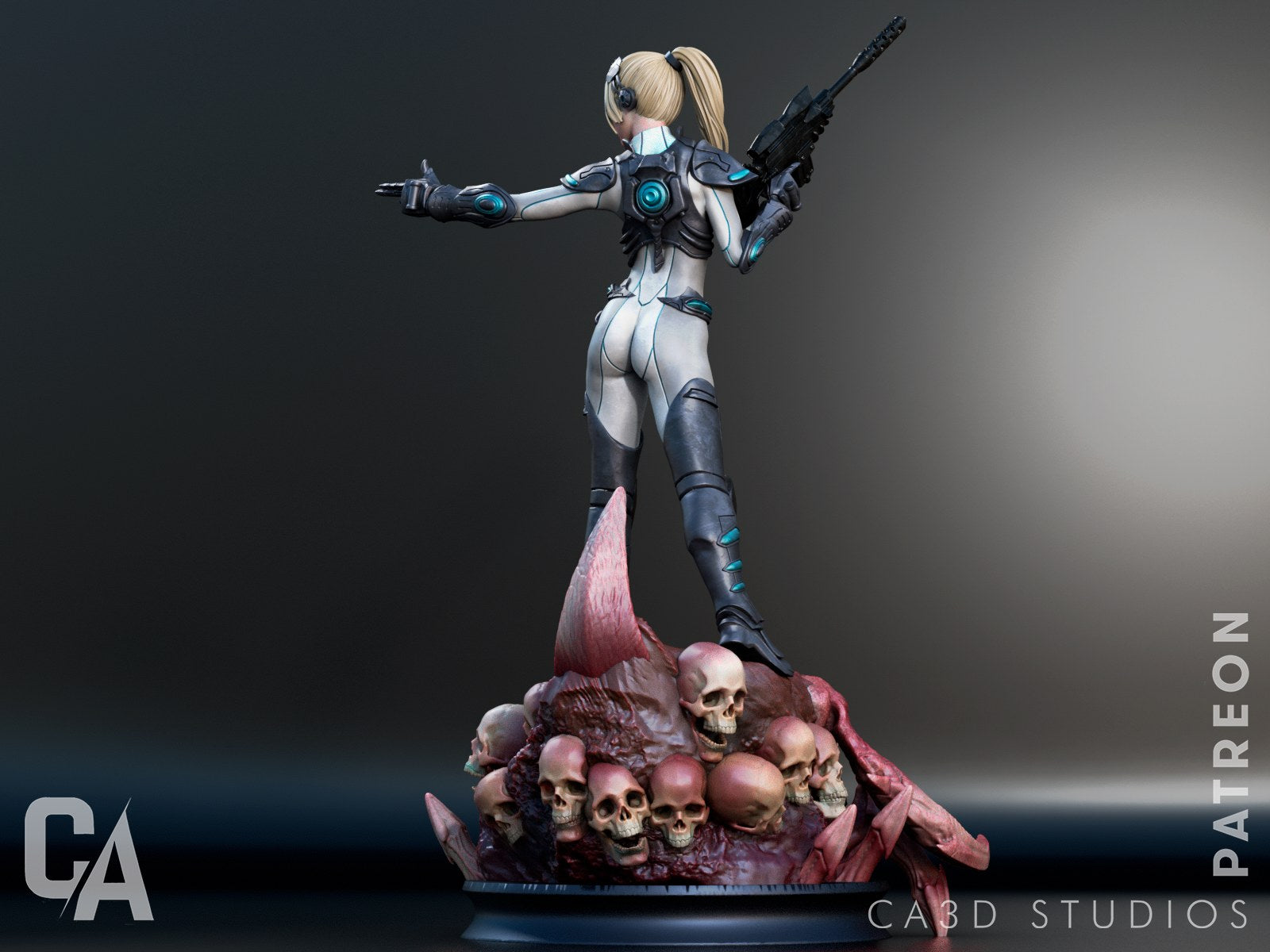 Nova StarCraft resin figure by CA 3D Studios — studio preview 8