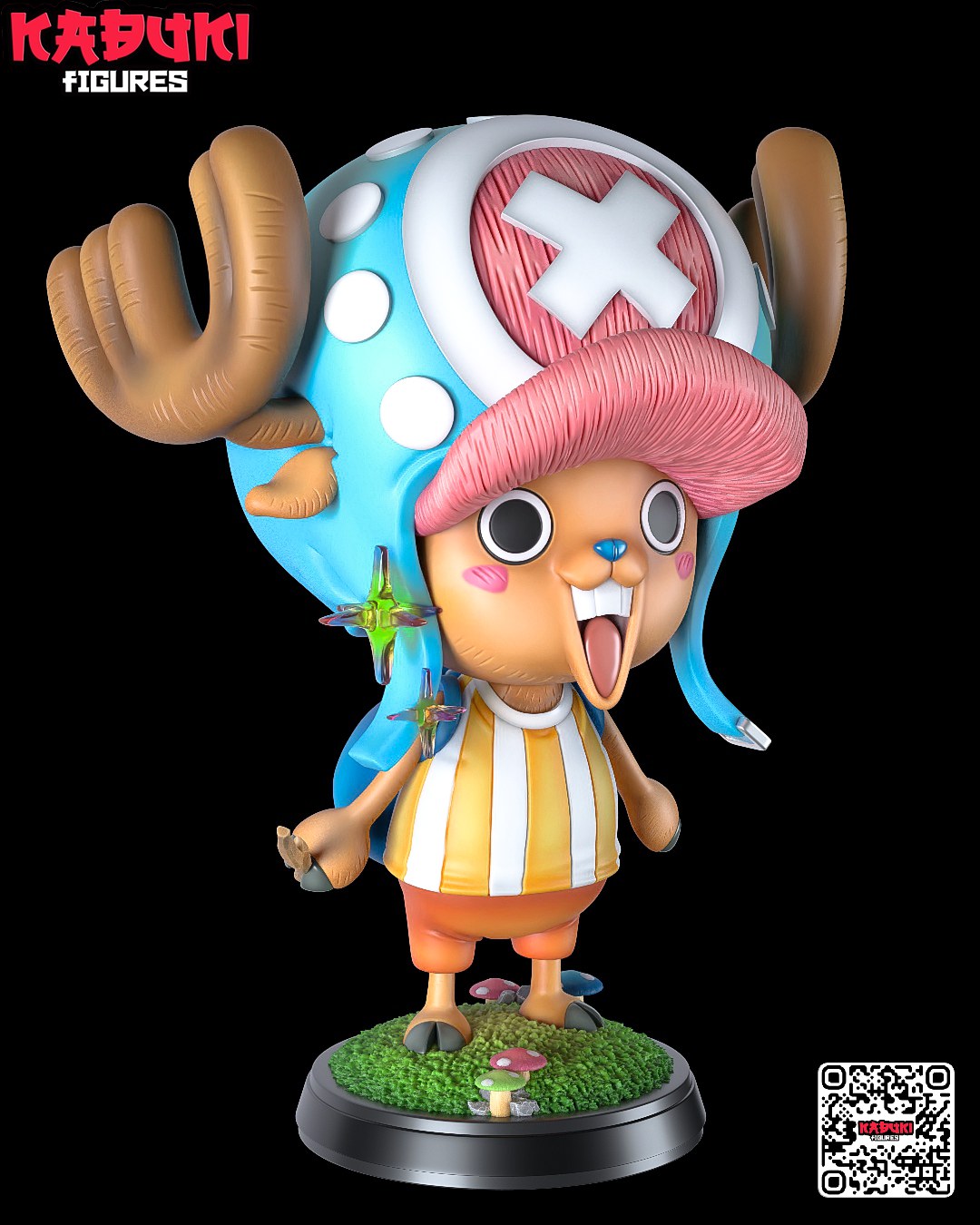 Tony Tony Chopper (One Piece) resin figure by Tanuki Figures — studio render 3