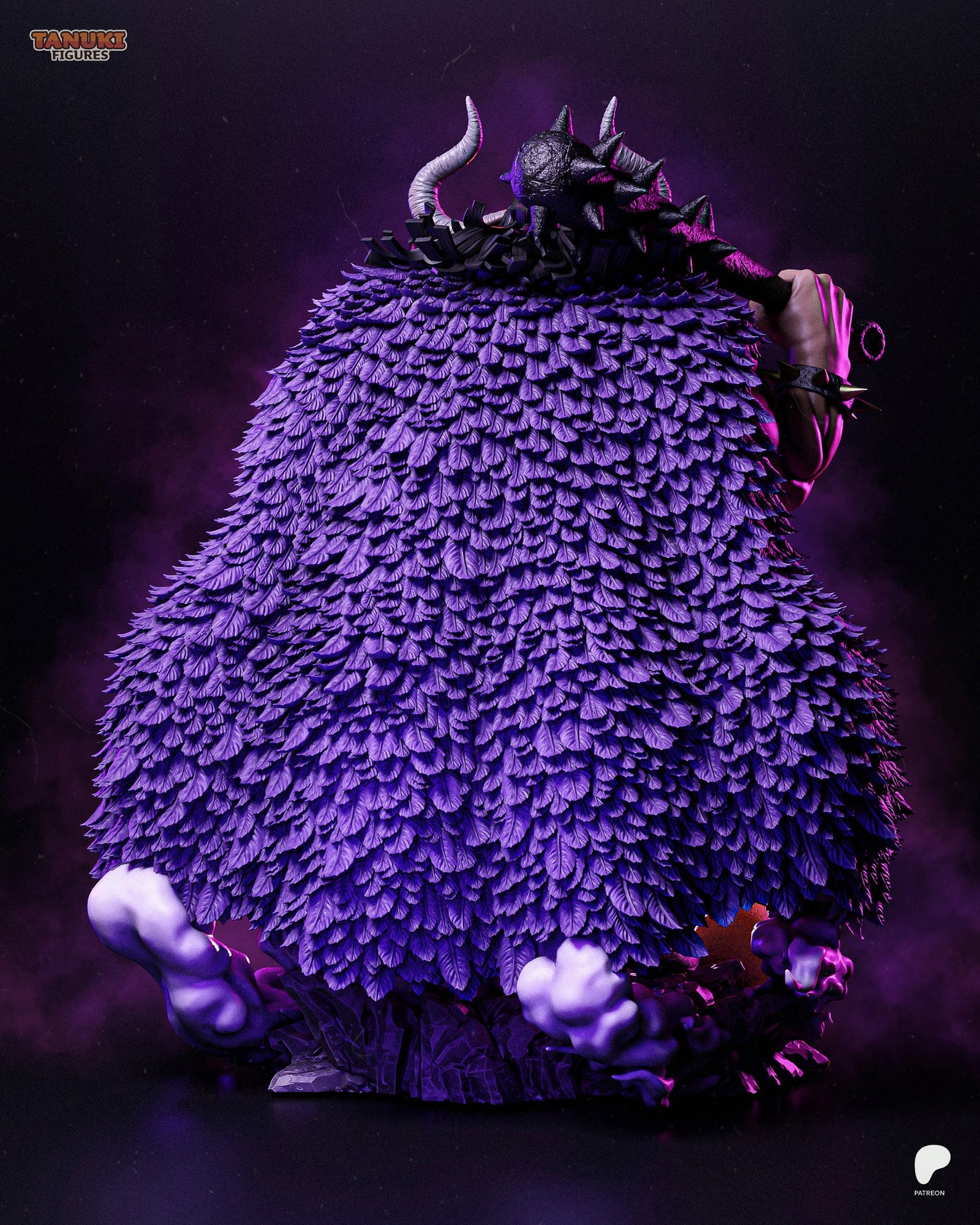 Kaido (One Piece) resin figure by Tanuki Figures — studio render 5