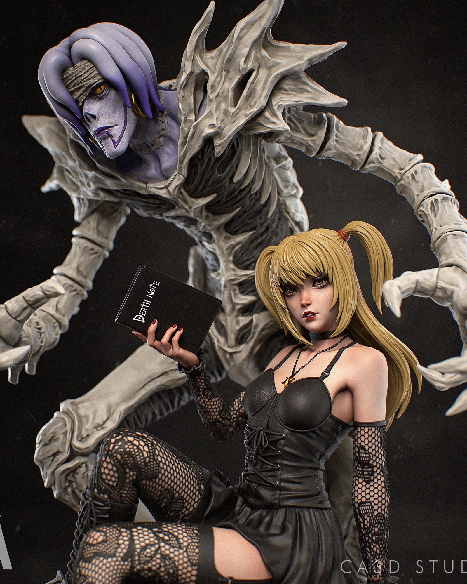 Misa Amane — studio render 1
