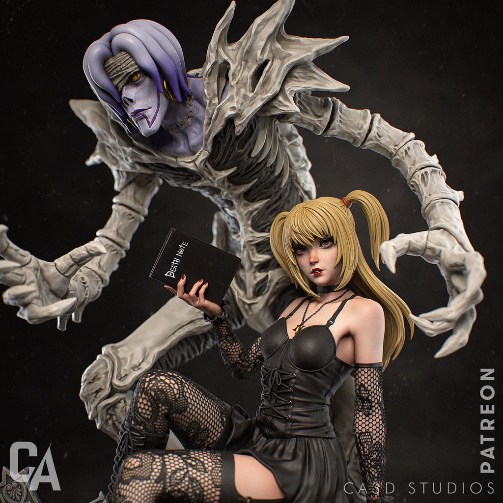 Misa Amane — studio render 1