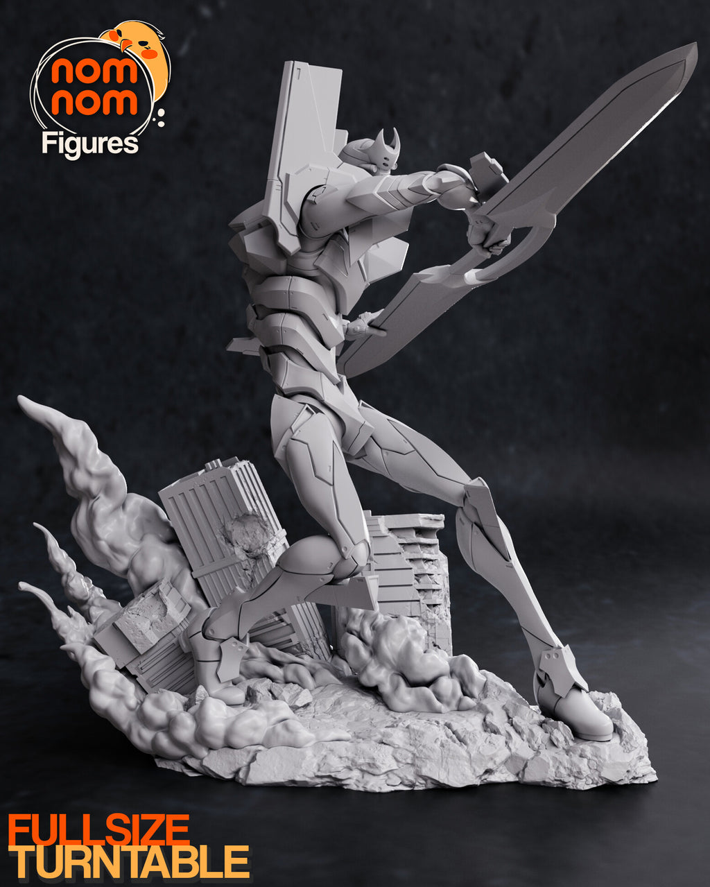 Evangelion Unit-02 — studio render 7