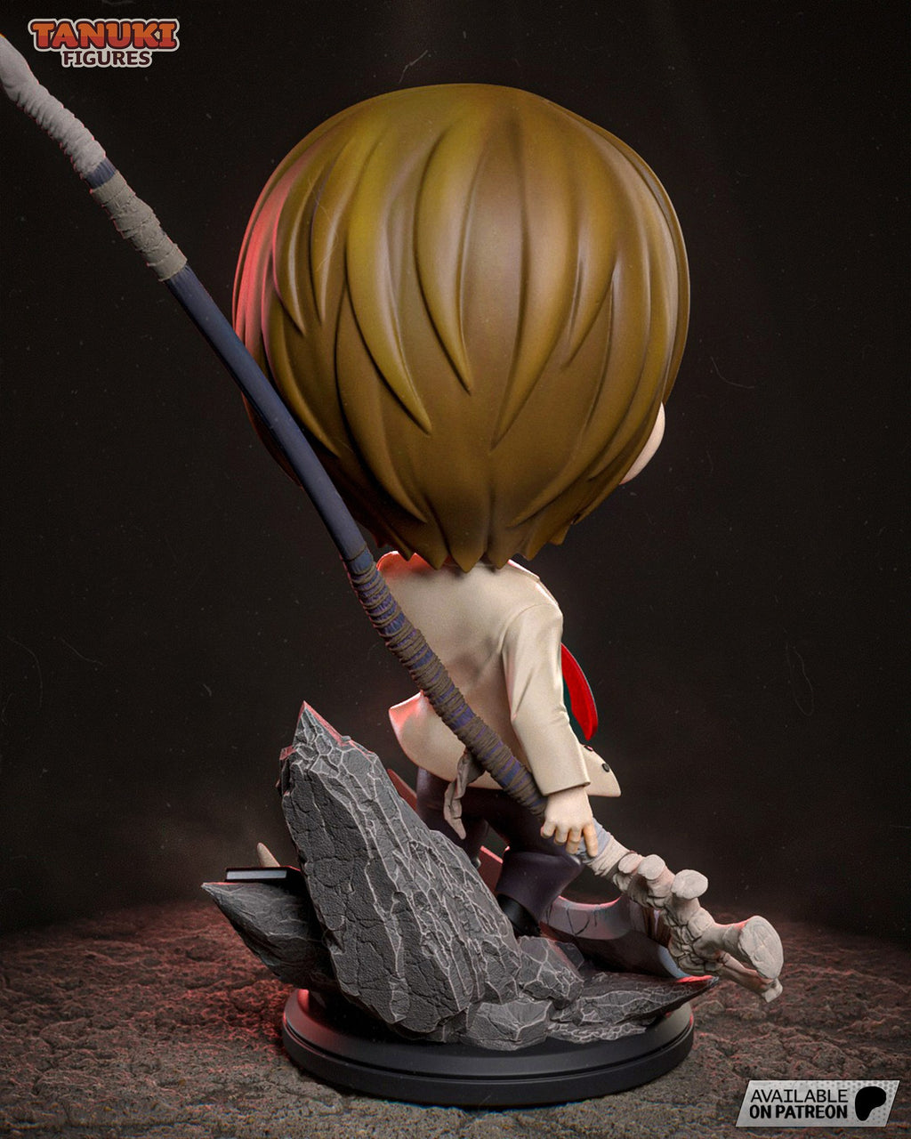 Light Yagami (Death Note) resin figure by Tanuki Figures — studio render 4