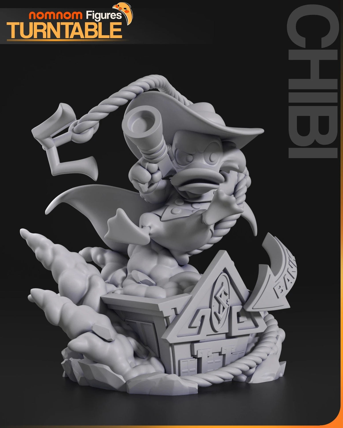 Darkwing Duck — studio render 6