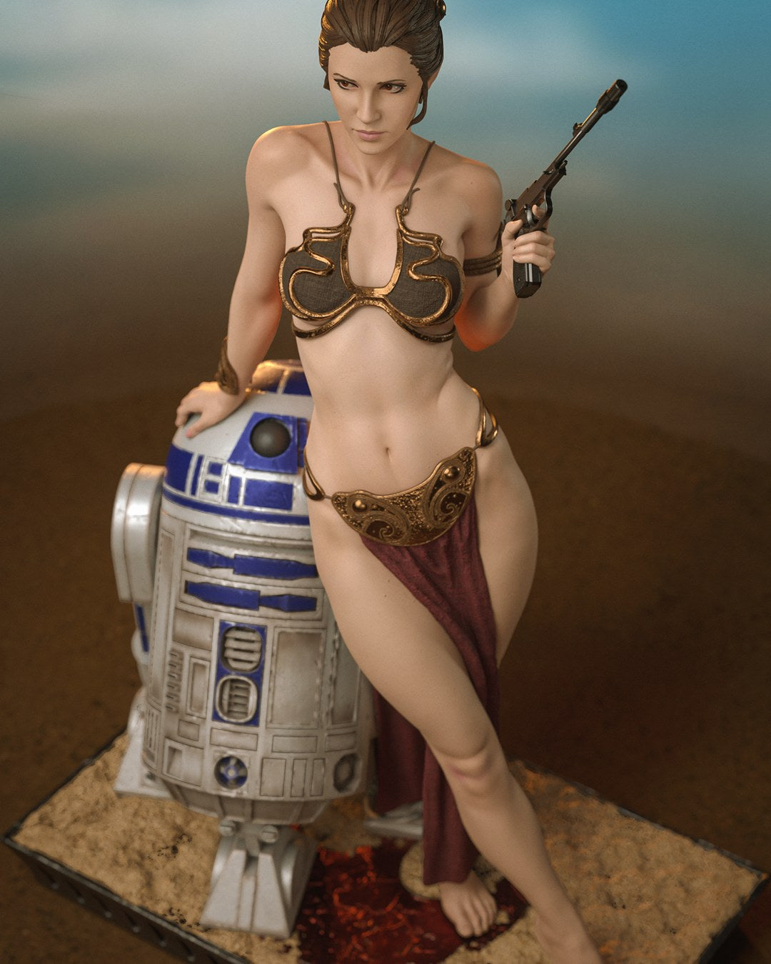 Leia Organa — studio render 3
