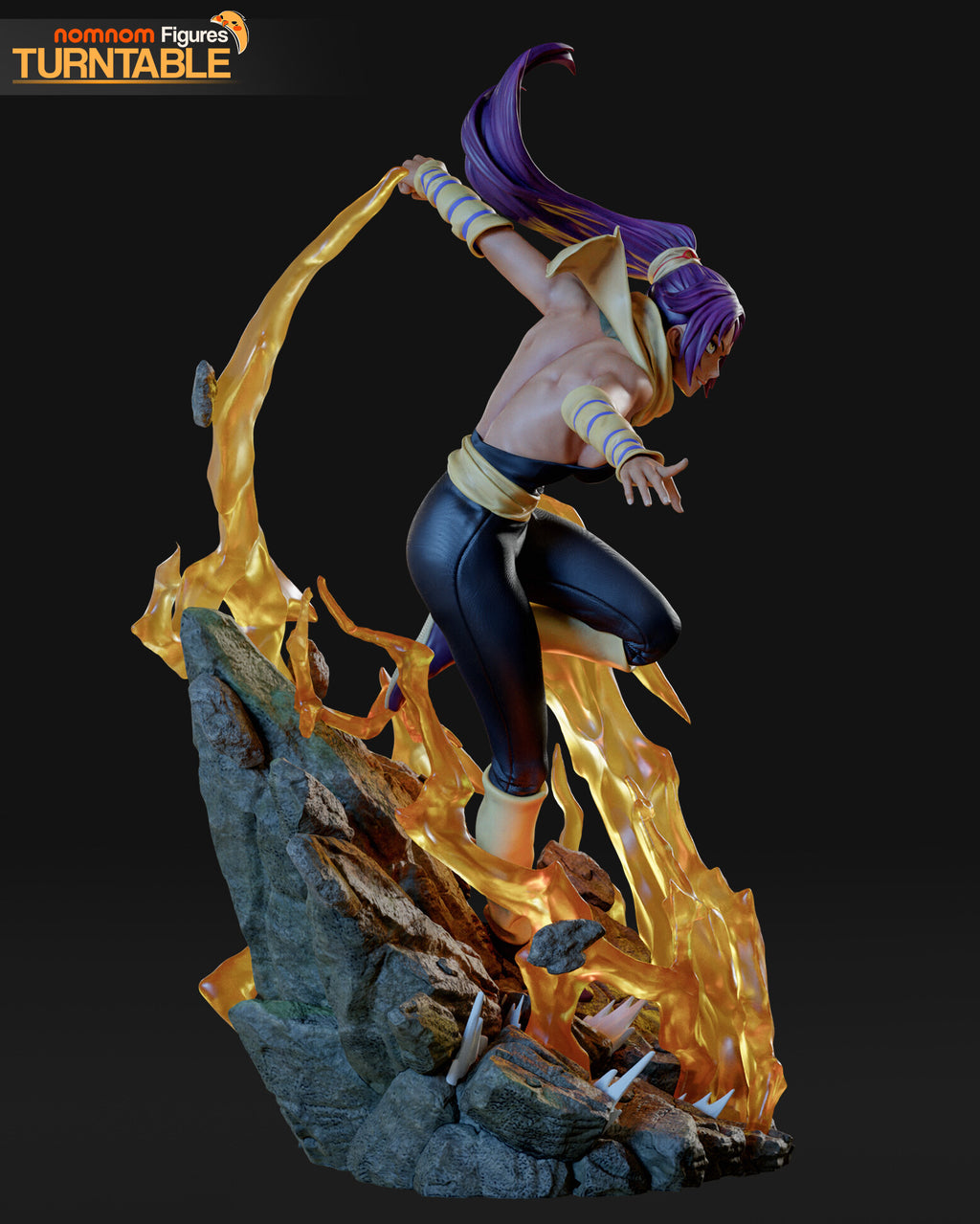 Yoruichi Shihoin — studio render 15