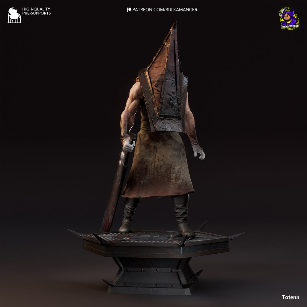 Pyramid Head (Silent Hill) resin figure by Bulkamancer — studio render 2