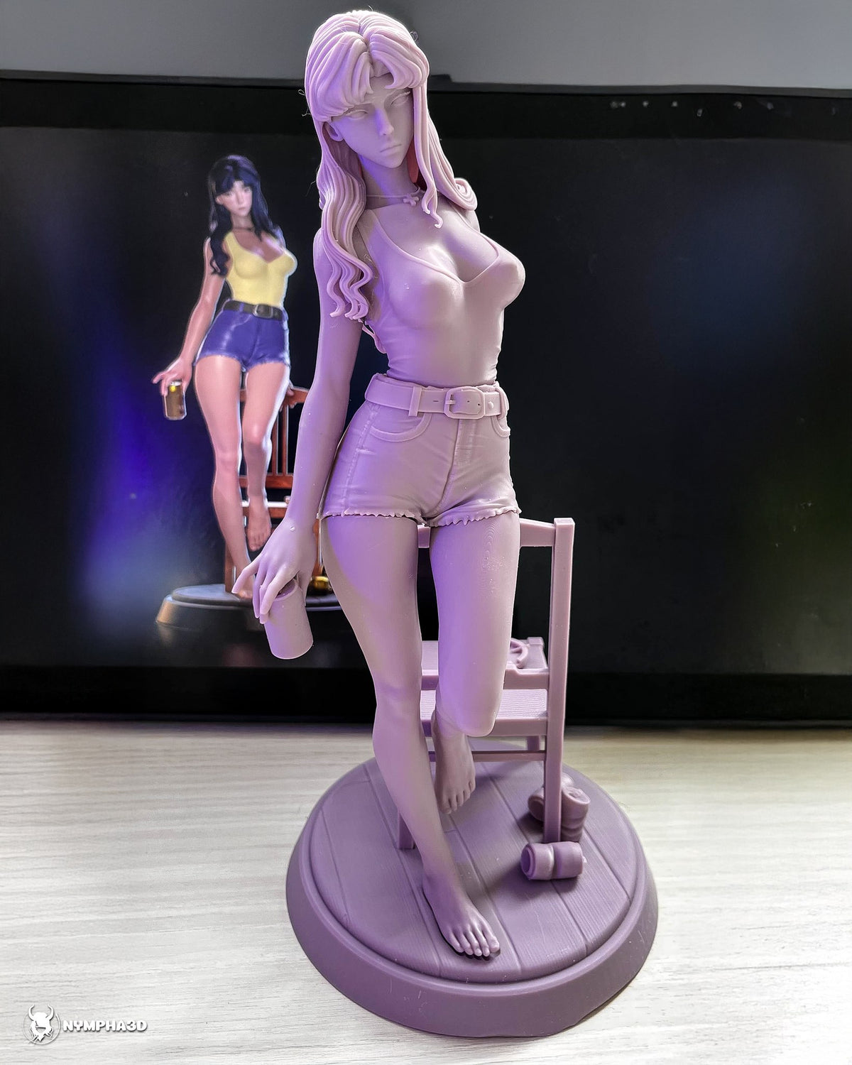 Misato Katsuragi (Evangelion) resin figure by Nympha — studio render 7