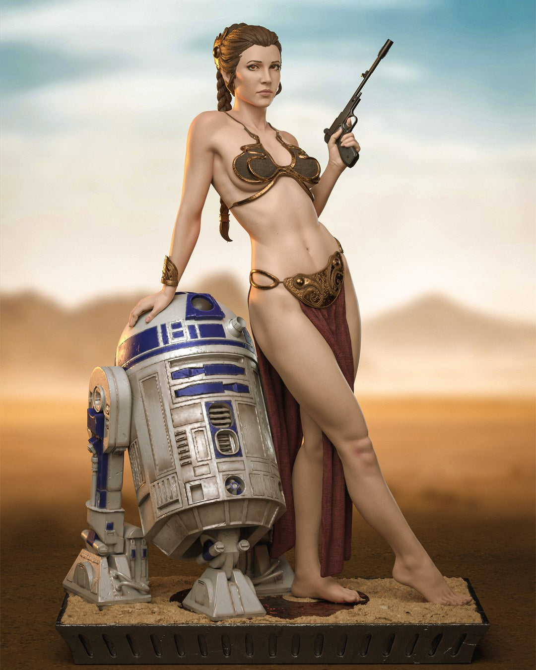 Leia Organa — studio render 1