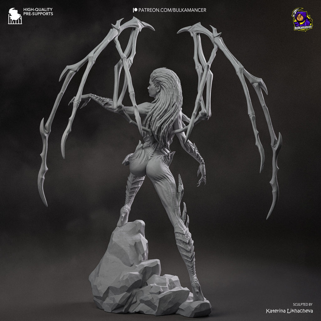 Sarah Kerrigan (StarCraft) resin figure by Bulkamancer — studio render 11
