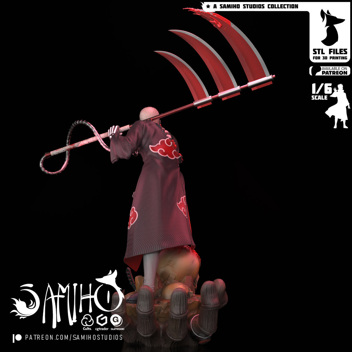 hidan naruto samiho studios
