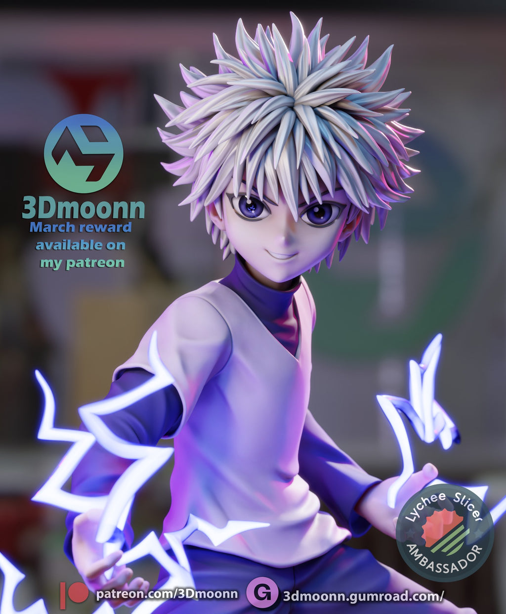 killua zoldyck hunter x 3dmoonn t me moxomor aka