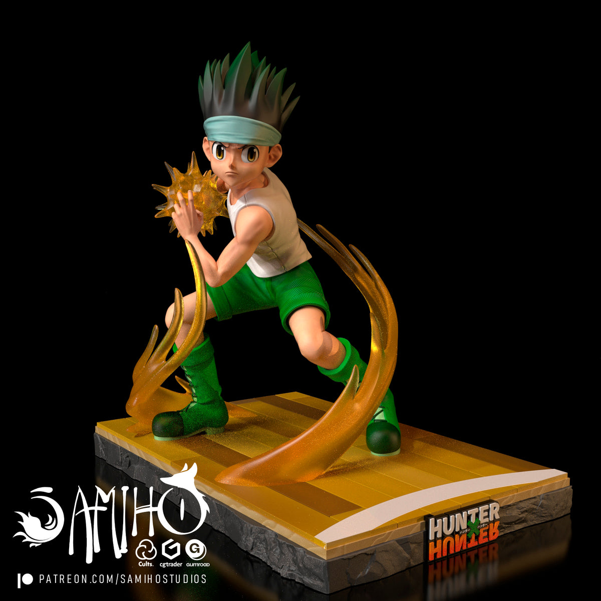 gon freecss hunter x samiho studios