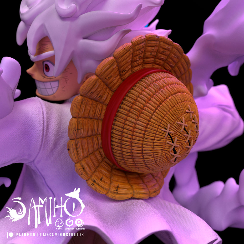 monkey d luffy one piece samiho studios nika