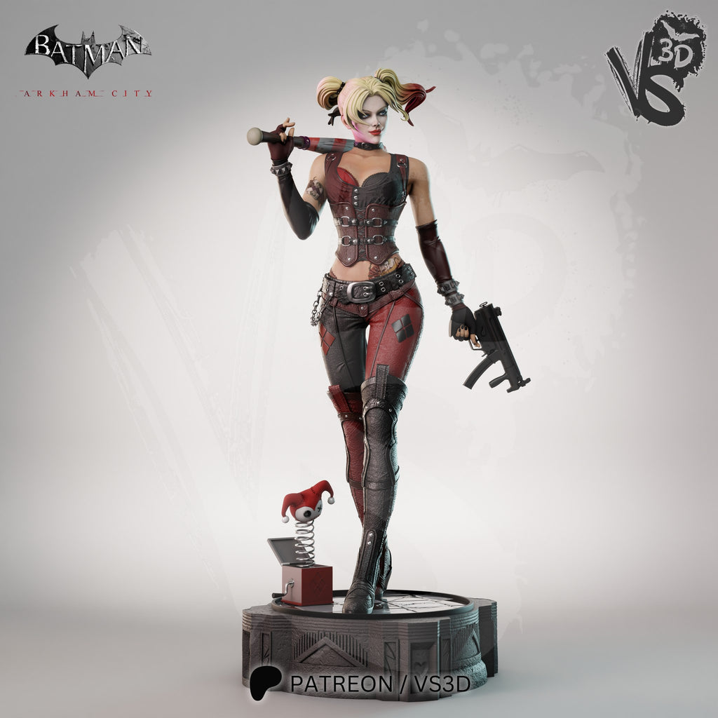 harley quinn dc vs3d arkham