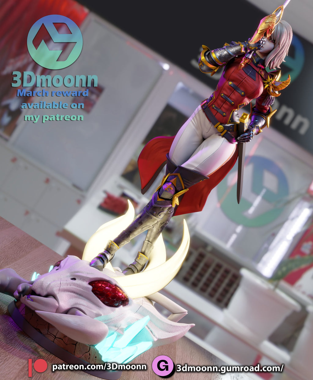 cha hae in solo leveling 3dmoonn