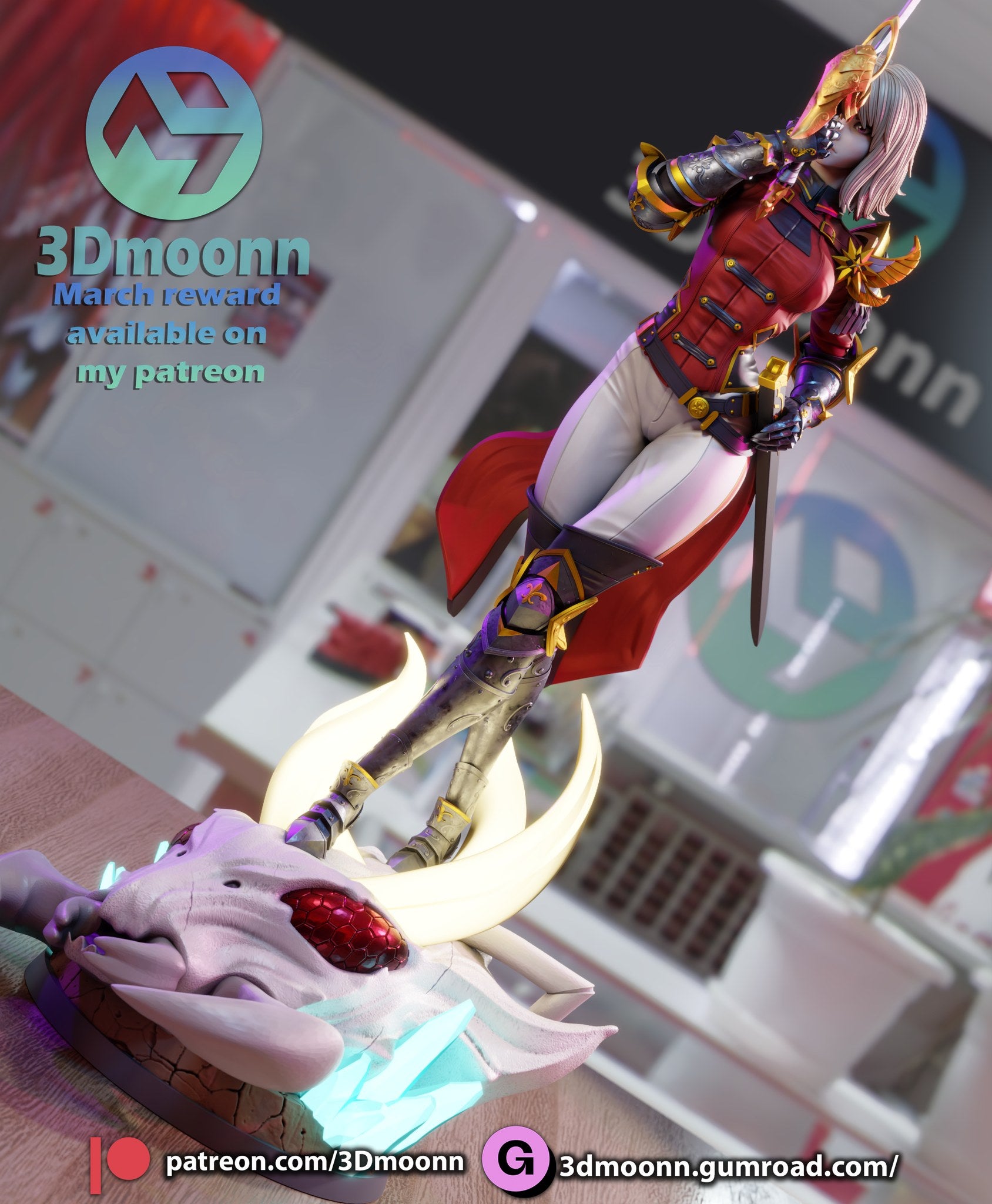 cha hae in solo leveling 3dmoonn