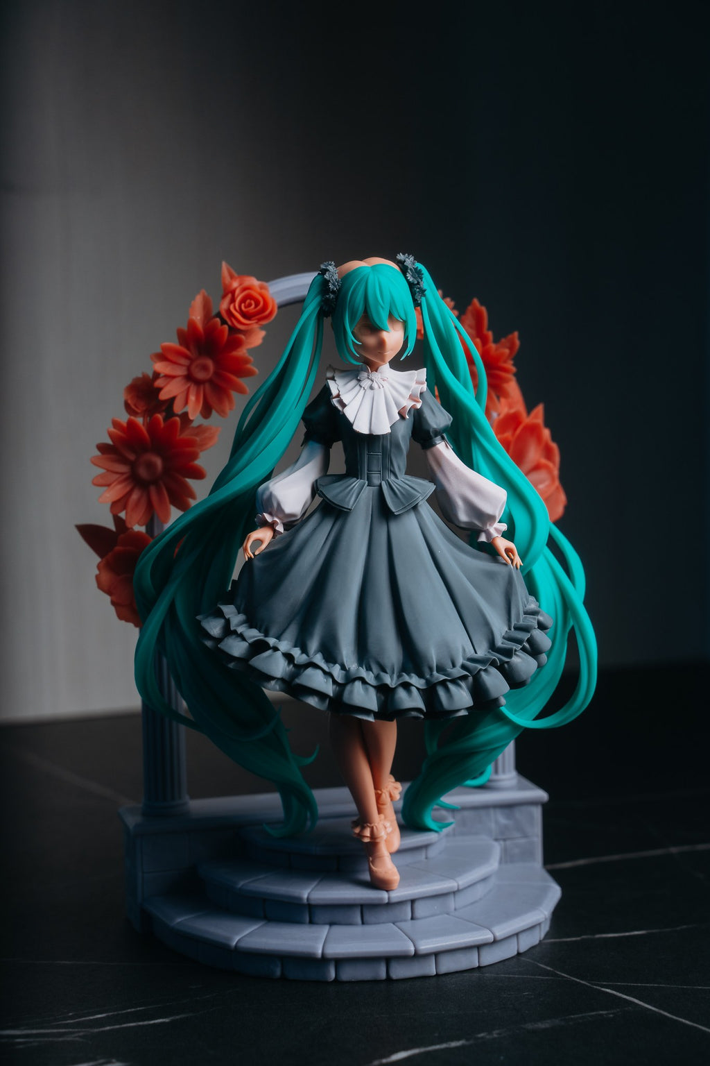 Hatsune Miku (Vocaloid) resin figure by Bulkamancer — studio render 13