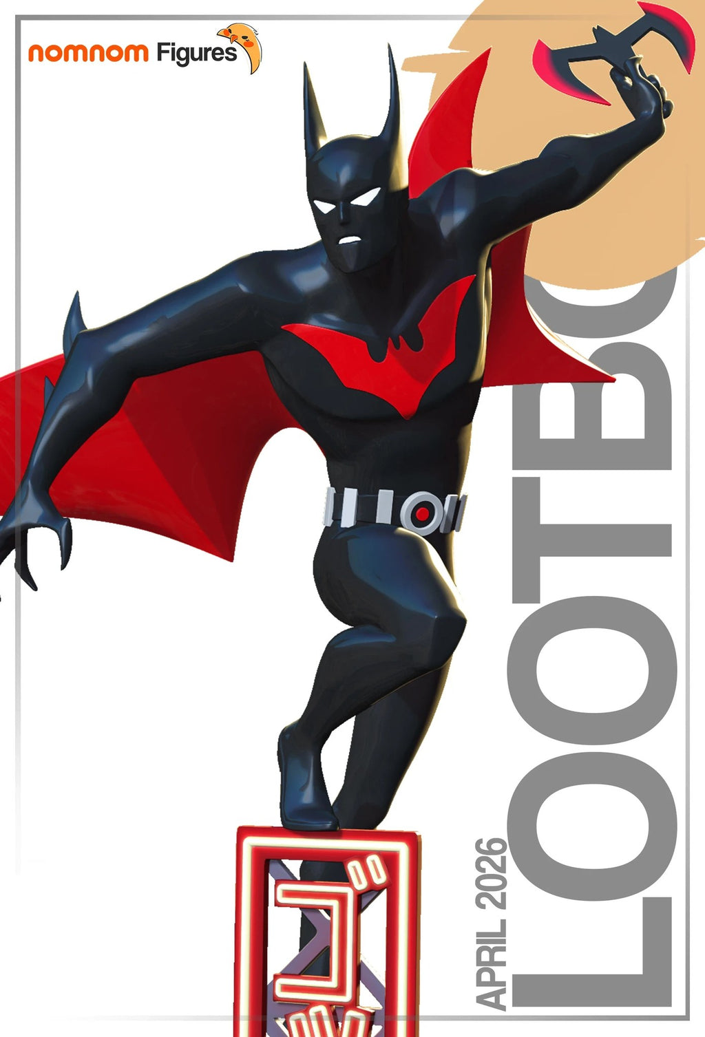 Batman DC resin figure by NomNom Figures — studio preview 1