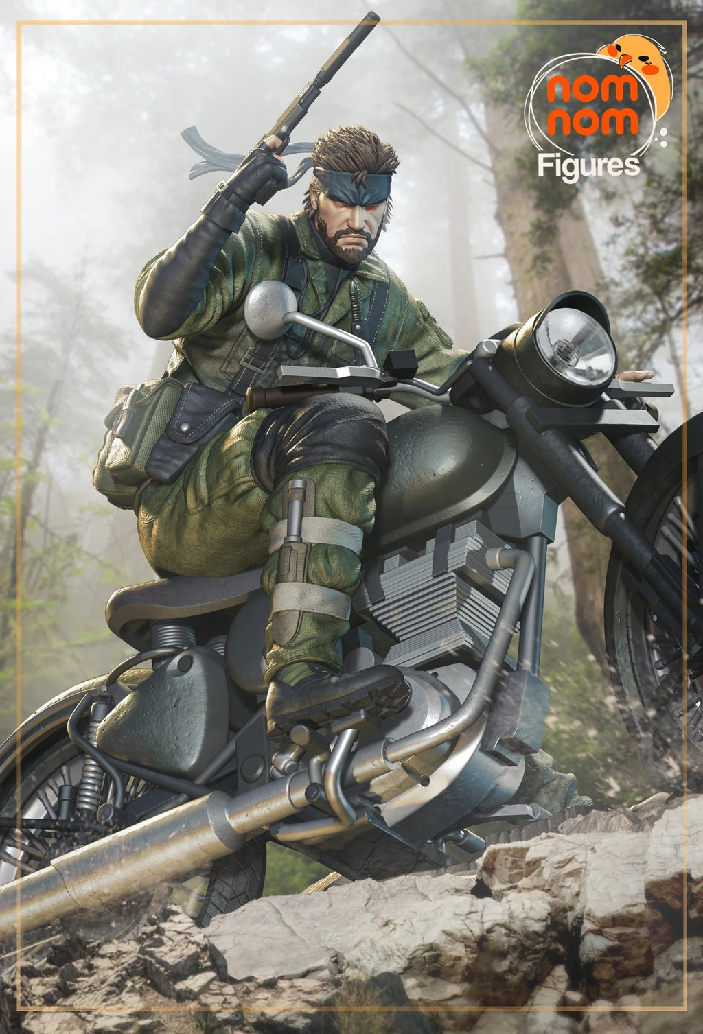 Naked Snake — studio render 1
