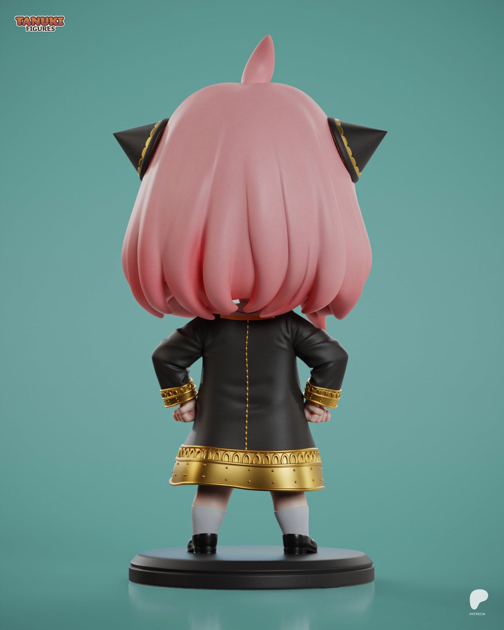 Anya Forger (Spy x Family) resin figure by Tanuki Figures — studio render 2