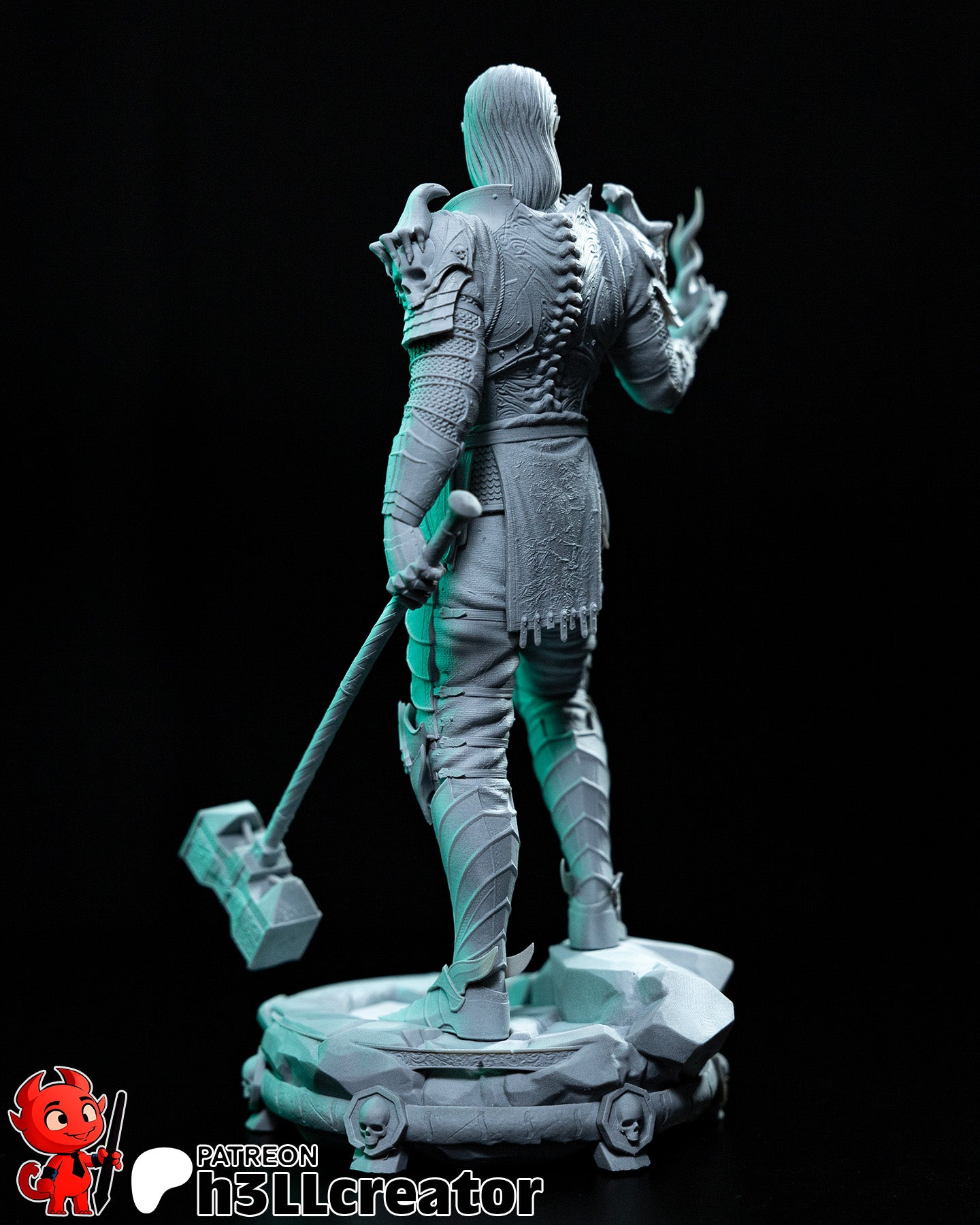 Ketheric Thorm (Baldur's Gate) resin figure by h3LLcreator — studio render 7