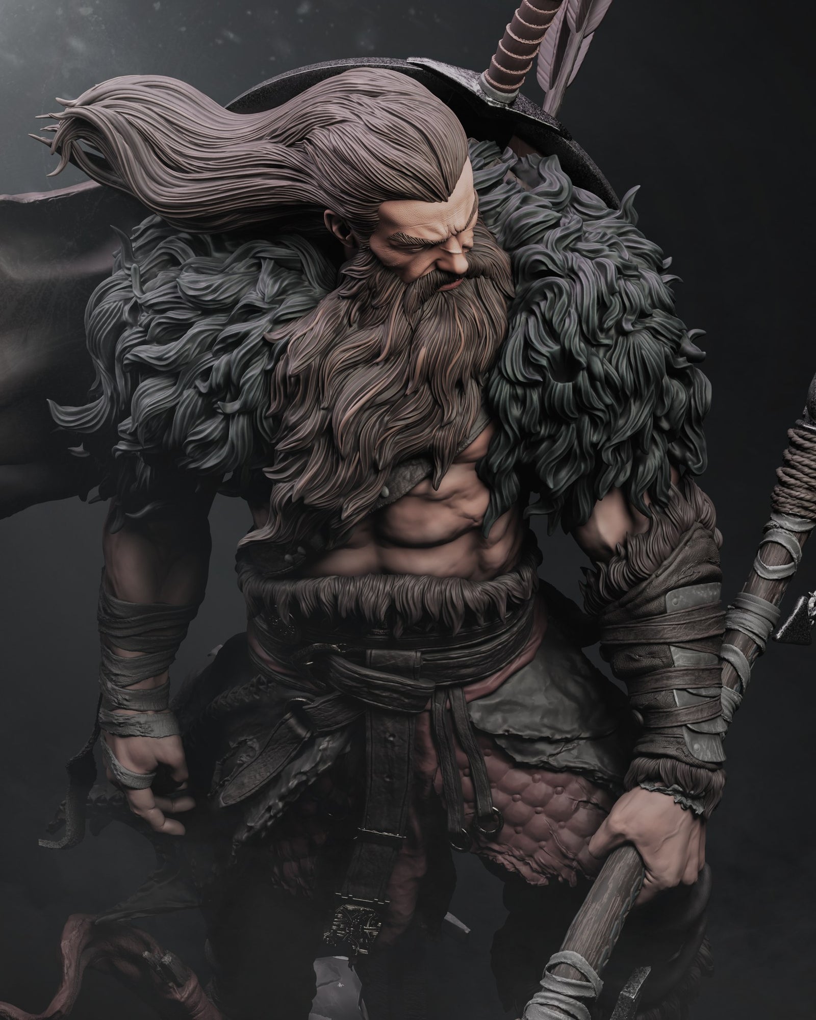 North Warrior — studio render 3