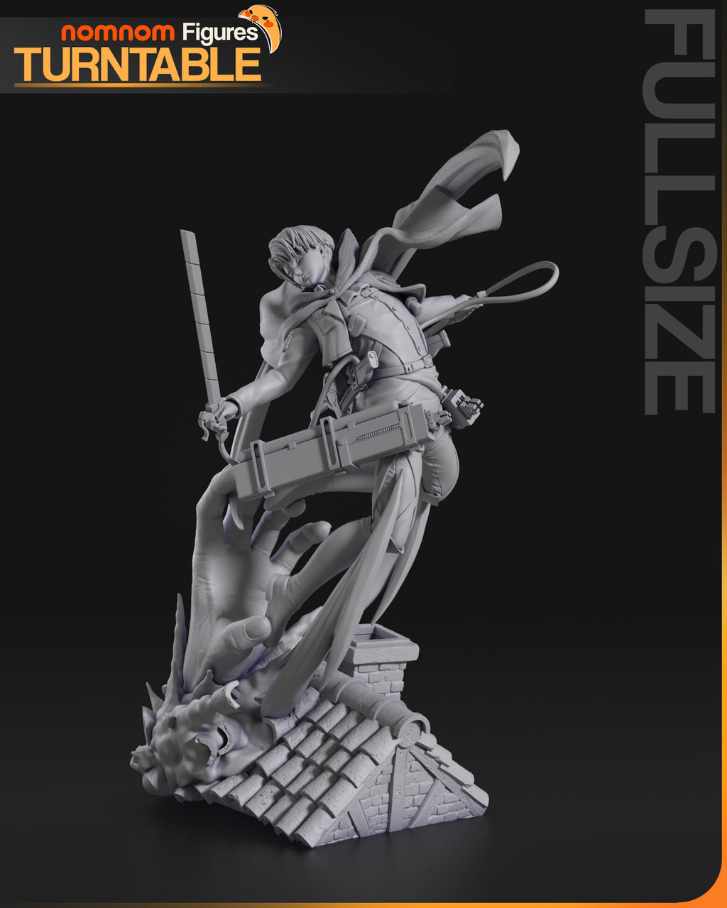 Levi Ackerman — studio render 5