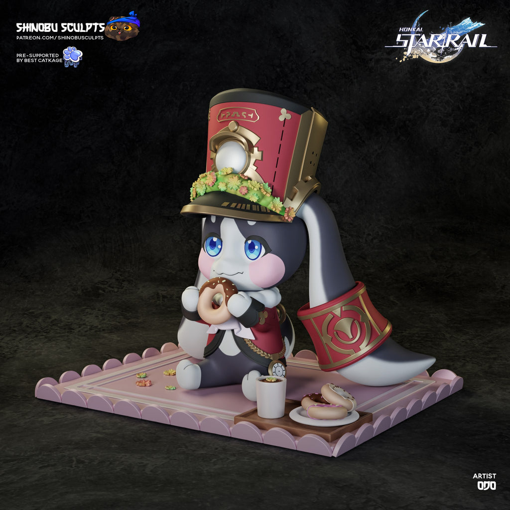 Pom-Pom (Honkai Star Rail) resin figure by Shinobu Sculpts — studio render 2