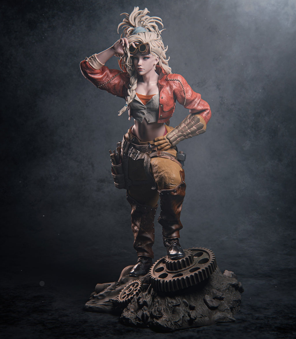 Gemma Monster Hunter resin figure by CA 3D Studios — studio preview 2