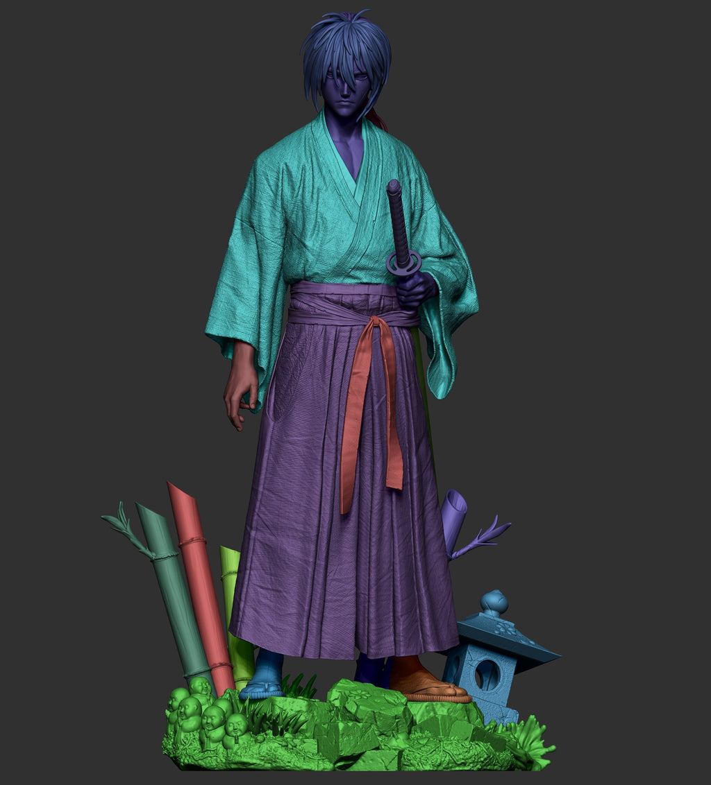 Kenshin Himura — studio render 5