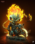 Ghost Rider (Marvel) resin figure by Tanuki Figures — studio render 1