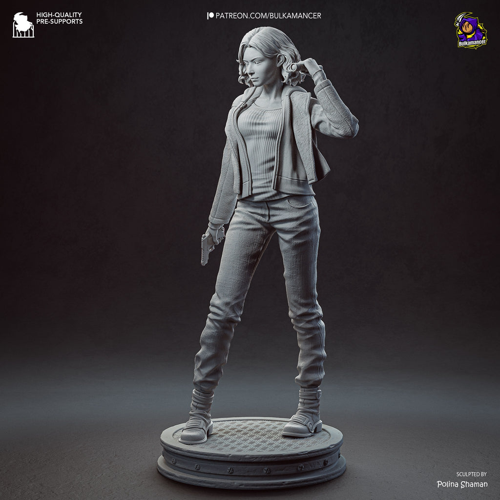 Grace Ashcroft (Resident Evil) resin figure by Bulkamancer — studio render 12
