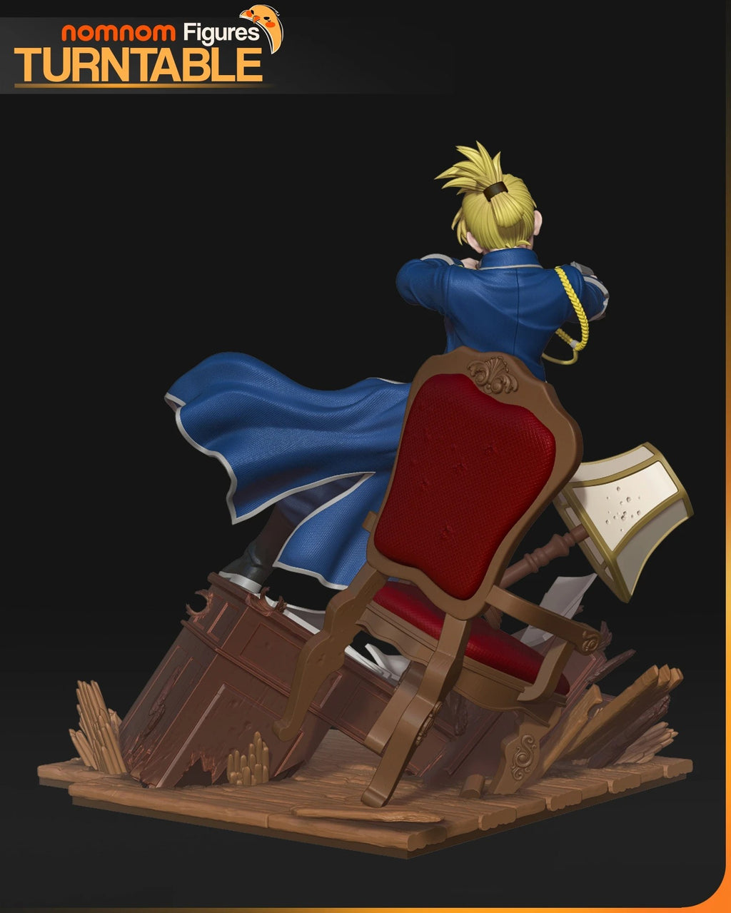Riza Hawkeye — studio render 6