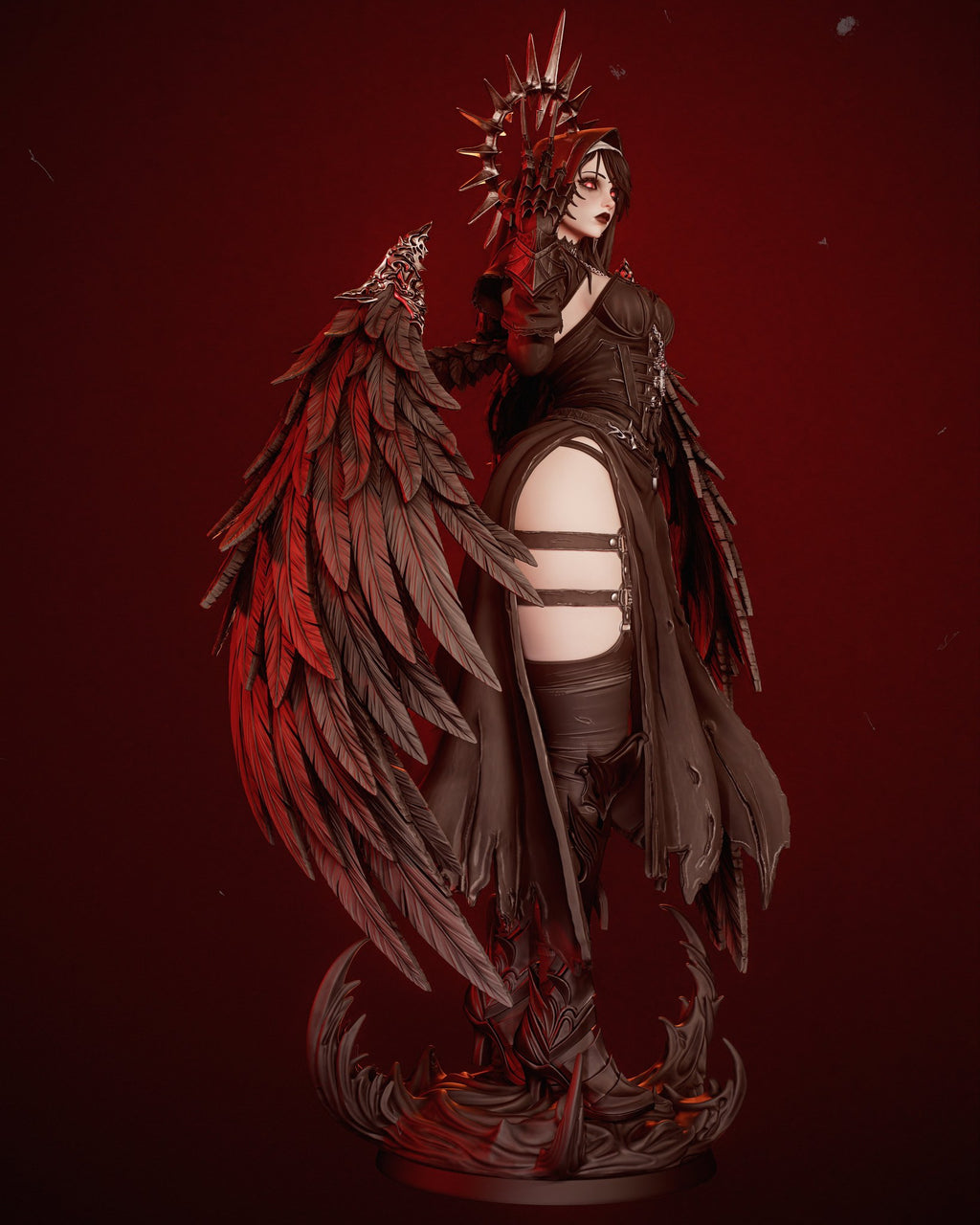 Corrupted Nun — studio render 6